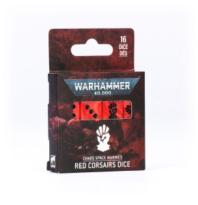 Red Corsairs Dice Set