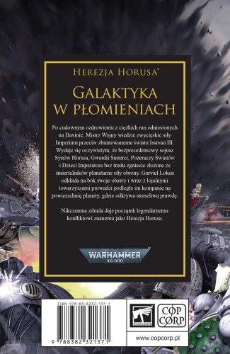 Galaktyka w płomieniach