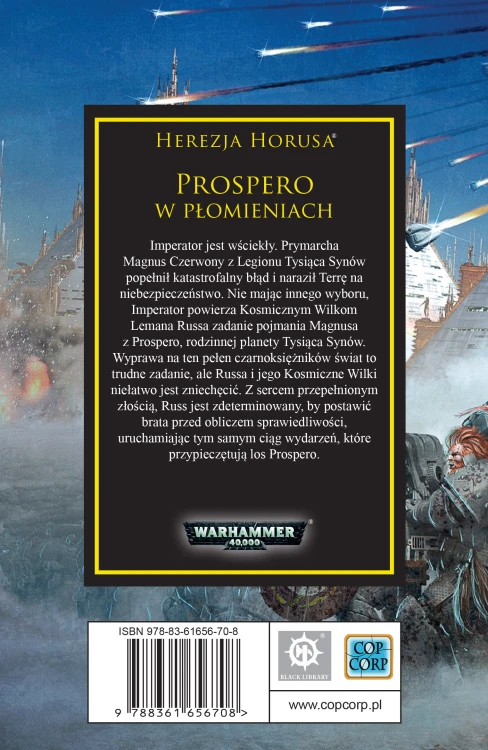 Prospero w płomieniach