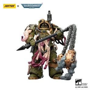 Death Guard Blightlord Terminator 2 with Flail of Corruption – Figurka JoyToy Warhammer 40k 1/18 14 cm