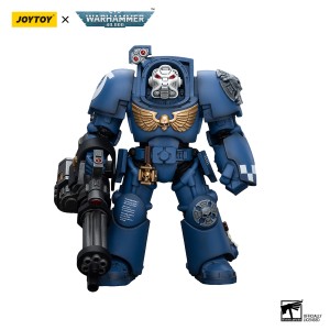 Ultramarines Terminator Squad Terminator with Assault Cannon – Figurka JoyToy Warhammer 40k 1/18 12 cm