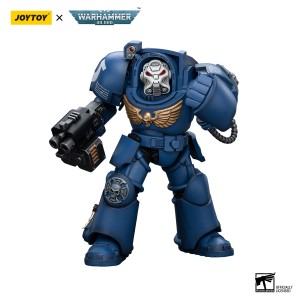 Ultramarines Terminator Squad Terminator with Storm Bolter – Figurka JoyToy Warhammer 40k 1/18 12 cm