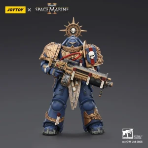 Ultramarines Heavy Relic Primus Armor with Heavy Relic Bolt Rifle – Figurka JoyToy Warhammer 40000 Space Marine 2 13 cm