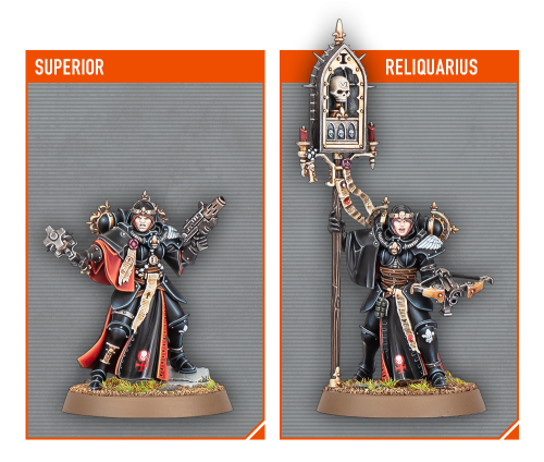 Kill Team Celestian Insidiants operatives
