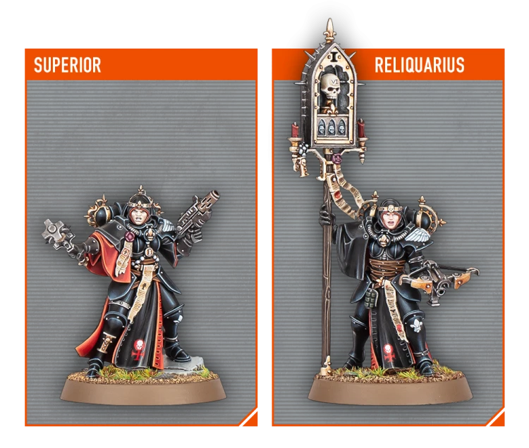 Kill Team Celestian Insidiants operatives