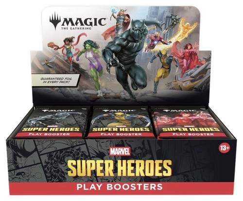 Magic: The Gathering – Marvel Super Heroes: Play Booster Display