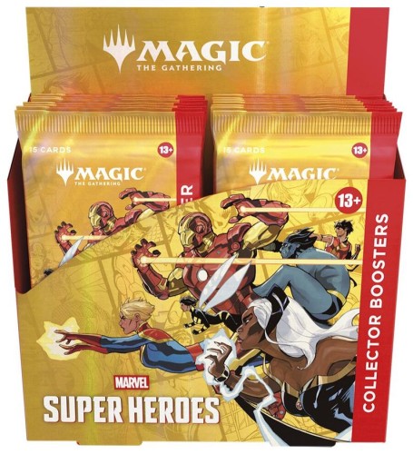 Magic: The Gathering – Marvel Super Heroes: Collector Booster Display