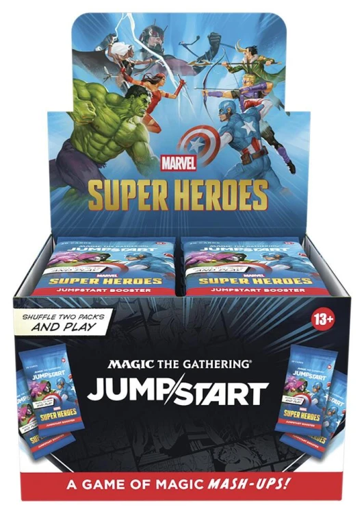 Magic: The Gathering – Marvel Super Heroes: Jumpstart Booster Display