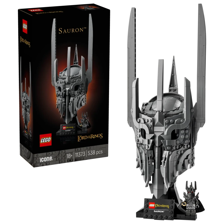 LEGO Icons 11373 Władca Pierścieni: Hełm Saurona