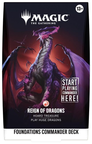 Magic: The Gathering – Foundations Commander Deck: Reign of Dragons