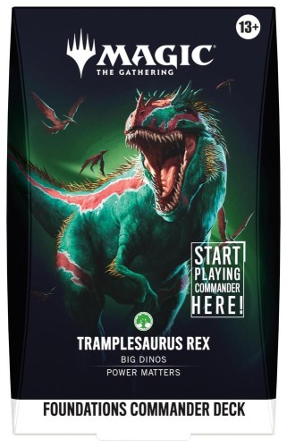 Magic: The Gathering – Foundations Commander Deck: Tramplesaurus Rex