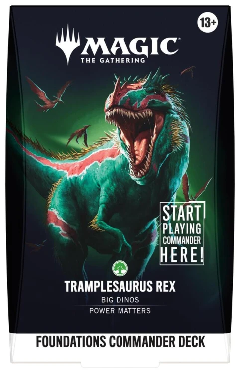 Magic: The Gathering – Foundations Commander Deck: Tramplesaurus Rex