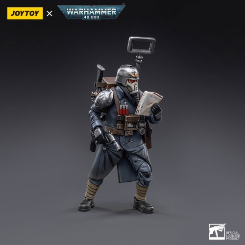 Death Korps of Krieg Veteran Squad Guardsman Communications Specialist – Figurka JoyToy Warhammer 40k 1/18 10 cm