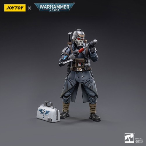 Death Korps of Krieg Veteran Squad Guardsman Medic – Figurka JoyToy Warhammer 40k 1/18 10 cm