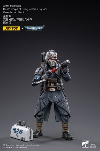 Death Korps of Krieg Veteran Squad Guardsman Medic – Figurka JoyToy Warhammer 40k 1/18 10 cm
