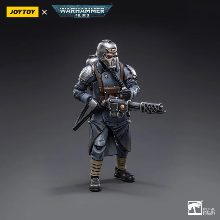 Death Korps of Krieg Veteran Squad Guardsman with Flamer – Figurka JoyToy Warhammer 40k 1/18 10 cm