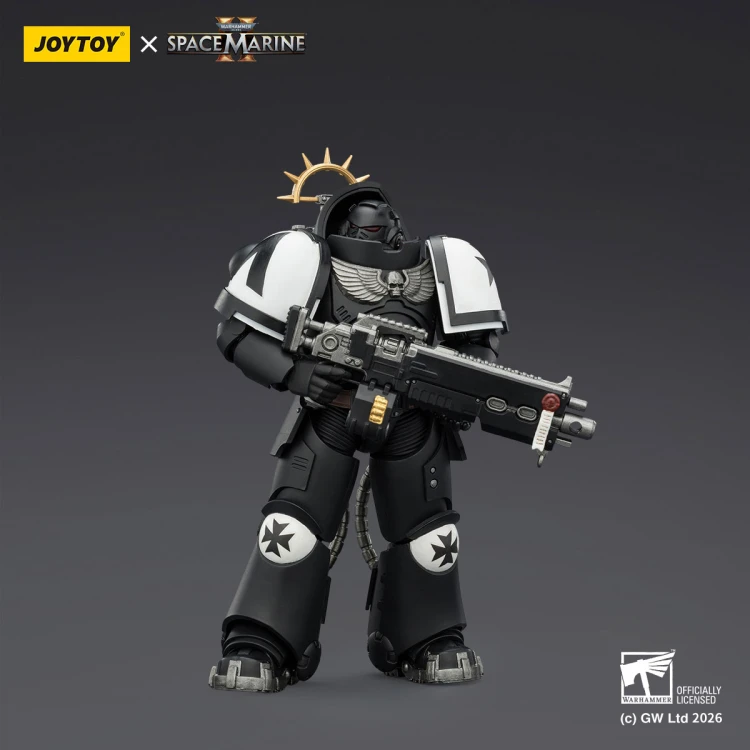 Black Templars Heavy Intercessor with Heavy Bolt Rifle and Bolt Pistol – Figurka JoyToy Warhammer 40k Space Marine 2 1/1