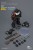 Raven Guard Intercessor with Bolt Rifle, Bolt Pistol and Chainsword – Figurka JoyToy Warhammer 40k 1/18 12 cm