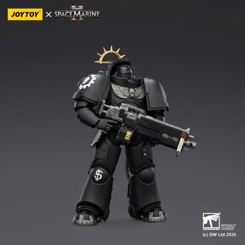 Iron Hands Heavy Intercessor with Heavy Bolt Rifle and Bolt Pistol – Figurka JoyToy Warhammer 40k Space Marine 2 1/18 13