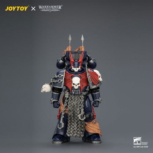 Night Lords Legion Praetor with Jump Pack – Figurka JoyToy Warhammer The Horus Heresy 1/18 13 cm
