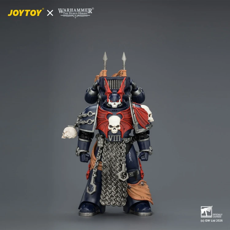 Night Lords Legion Praetor with Jump Pack – Figurka JoyToy Warhammer The Horus Heresy 1/18 13 cm