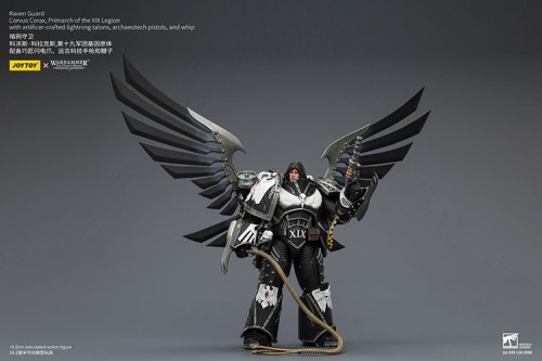 Raven Guard Corvus Corax, Primarch of the XIX Legion – Figurka JoyToy Warhammer The Horus Heresy 1/18 18 cm