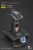 Ultramarines Lieutenant Titus MkX Helmet with Display Stand – Replika JoyToy Warhammer 40k Space Marine 2 30 cm