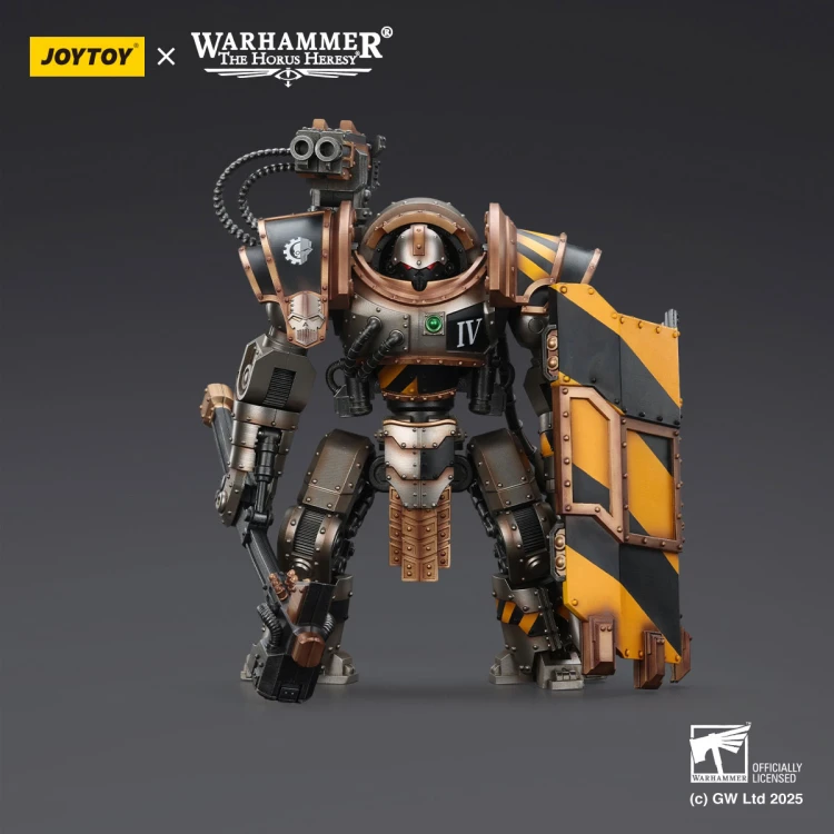 Iron Warriors Iron Circle Domitar-Ferrum Class Battle-automata with Karceri Battle Shield – Figurka JoyToy Warhammer The