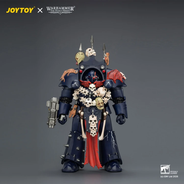 Night Lords Legion Praetor in Tartaros Terminator Armour – Figurka JoyToy Warhammer The Horus Heresy 1/18 14 cm