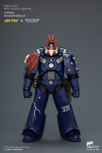 Night Lords MKVI Tactical Legionary – Figurka JoyToy Warhammer The Horus Heresy 1/18 12 cm