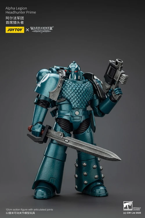Alpha Legion Headhunter Prime – Figurka JoyToy Warhammer The Horus Heresy 1/18 12 cm