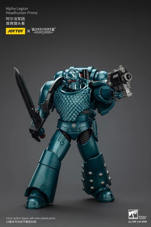Alpha Legion Headhunter Prime – Figurka JoyToy Warhammer The Horus Heresy 1/18 12 cm