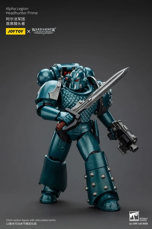 Alpha Legion Headhunter Prime – Figurka JoyToy Warhammer The Horus Heresy 1/18 12 cm