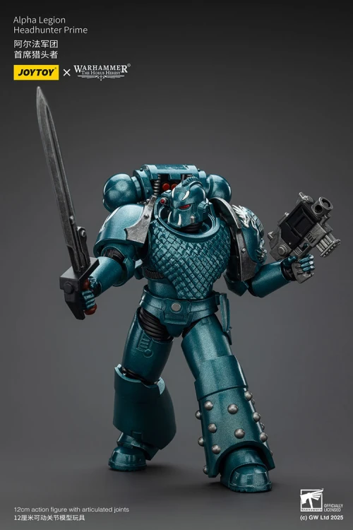 Alpha Legion Headhunter Prime – Figurka JoyToy Warhammer The Horus Heresy 1/18 12 cm