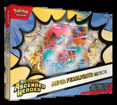 Pokémon TCG: Ascended Heroes – Mega Feraligatr ex Box