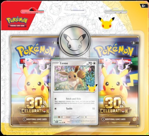 Pokémon TCG: 30th Celebration – 2-Pack Blister