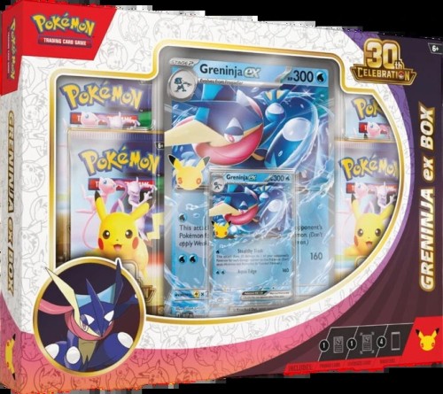 Pokémon TCG: 30th Celebration – Pokemon ex Box: Greninja ex