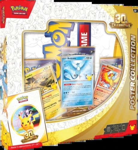 Pokémon TCG: 30th Celebration – Poster Collection