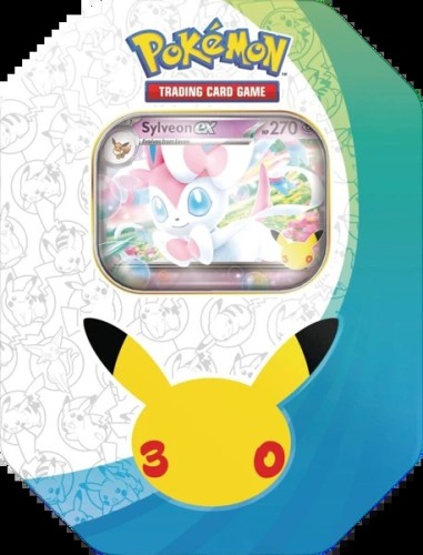 Pokémon TCG: 30th Celebration – Pokemon ex Tin: Sylveon ex