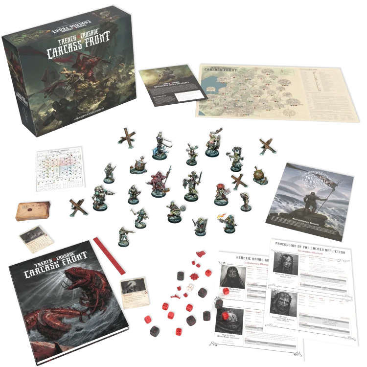 Trench Crusade: Carcass Front - zawartość
