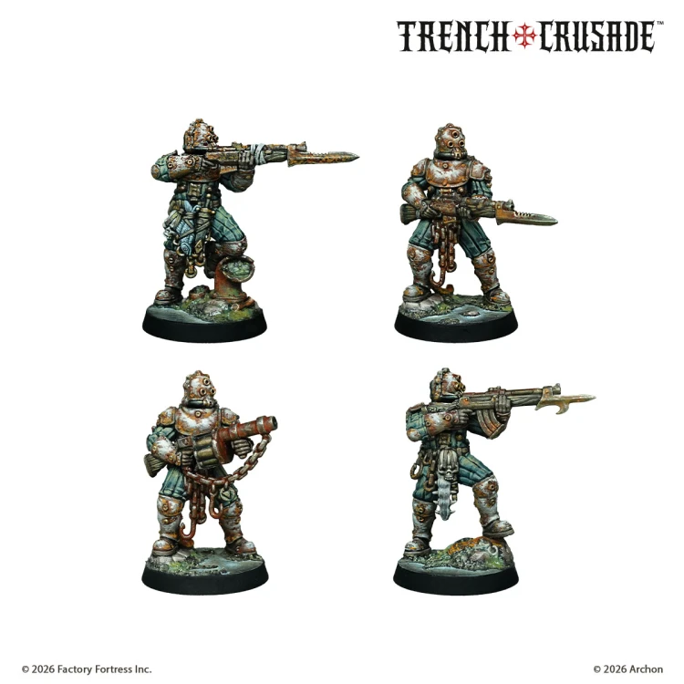 Trench Crusade: Carcass Front - Heretic Naval Raiders