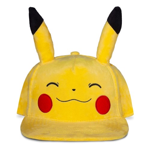 Czapka z daszkiem Pokémon Smiling Pikachu (snapback) 1
