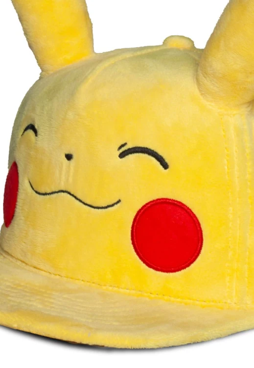 Czapka z daszkiem Pokémon Smiling Pikachu (snapback) 3