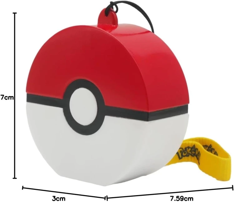 Świecąca figurka Pokémon Poké Ball z paskiem (Teknofun) 2