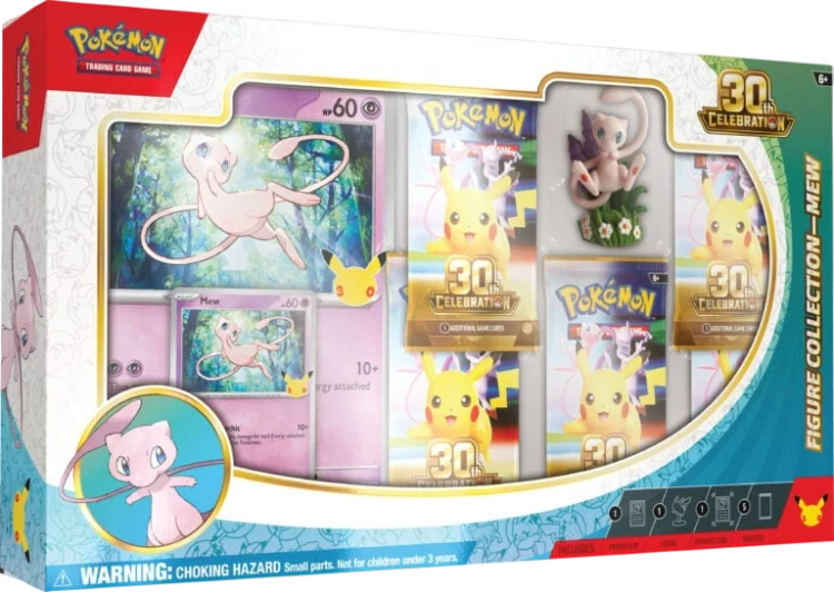 Pokémon TCG: 30th Celebration – Mew Figure Collection
