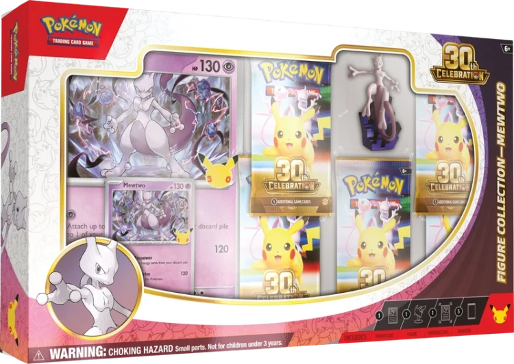 Pokémon TCG: 30th Celebration – Mewtwo Figure Collection