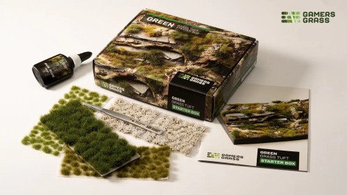 Gamers Grass Grass Tuft Starter Box - Green 2
