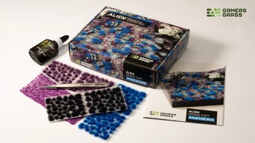 Gamers Grass Grass Tuft Starter Box - Alien 2