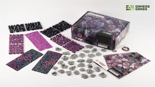 Gamers Grass Purple Swarm Basing Box 1