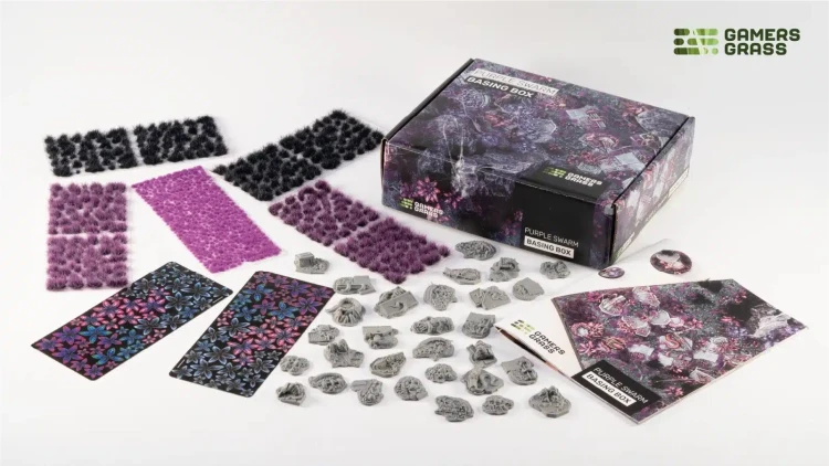 Gamers Grass Purple Swarm Basing Box 1